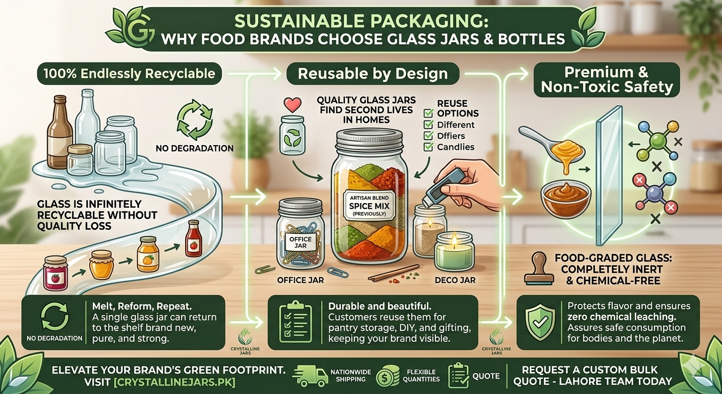 Eco-Friendly Packaging: Why Reusable Glass Jars Are Better