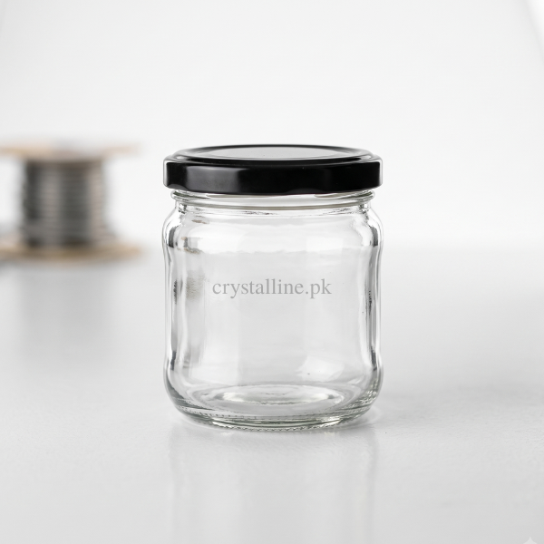 Round Glass Bottle 165ml 165ml / 200g honey